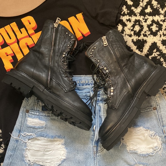 A.S.98 Hubie combat boots size 37 NWOT - Picture 8 of 12